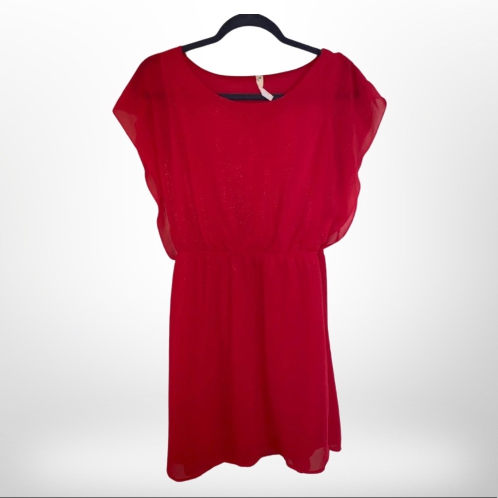 Red-Orange Francesca’s Dress